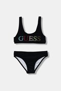 Guess strój kąpielowy dwuczęściowy dziecięcy czarny J6GZ28 KCA60