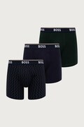 BOSS μποξεράκι ανδρικό με βαμβάκι BoxerBr 3P Power Des 3-pack πολύχρωμο 50554438