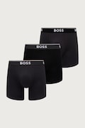 BOSS boxeri mulați bărbați cu bumbac BoxerBr 3P Power pachet de 3 albaștri 50554694