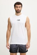 HUGO t-shirt plażowy RAY BEACH_TANK_LOOSE kolor biały 50555581