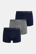 Karl Lagerfeld bokserki męskie bawełniane z elastanem IKON 3-pack granatowe B1M47022