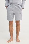 Calvin Klein Underwear pyžamové šortky pánske sivé LV00NM2973