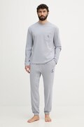 Calvin Klein Underwear dvoudílné pyžamo pánské bavlněné s elastanem šedé LV00NM2999