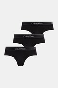 Calvin Klein Underwear slip gaće muške s pamukom 3-pack crne LV00NB4574
