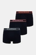 Emporio Armani Underwear priliehavé boxerky pánske 3-pak tmavomodré EM000259 AF20669