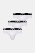 Emporio Armani Underwear slipy 3-pack kolor biały EM000258 AF14131