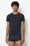 Marc O'Polo t-shirt piżamowy 2-pack męska kolor granatowy gładka 10218042