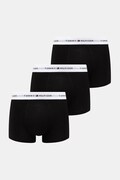 Tommy Hilfiger bokserki męskie bawełniane z elastanem 3-pack czarne UM0UM03752