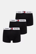 Tommy Hilfiger bokserki męskie bawełniane z elastanem 3-pack czarne UM0UM03835
