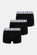Tommy Hilfiger priliehavé boxerky pánske 3-pak čierne UM0UM03887