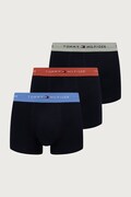 Tommy Hilfiger bokserice za muškarce od pamuka s elastanom 3-pack mornarsko plave UM0UM03890