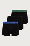 Tommy Hilfiger bokserice za muškarce od pamuka s elastanom 3-pack crne UM0UM03890