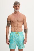 Guess szorty kąpielowe męskie turkusowe F6GT10 WN122