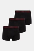 Pánske bavlnené boxerky s elastanom Guess JOE 3-pack čierne U5BG13 K6YW1