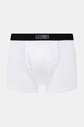 MM6 Maison Margiela bokserki dopasowane bawełniane z elastanem męskie białe MJLD50020