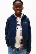 Tommy Hilfiger bluza dziecięca kolor granatowy z kapturem gładka KB0KB10362