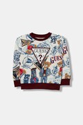 Guess bluza bawełniana dziecięca kolor multicolor wzorzysta N6RQ00 KA6R4