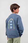 Mayoral bluza dziecięca Boston by Mayoral kolor niebieski z nadrukiem 6423