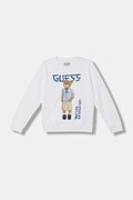 Guess bluza dziecięca bawełniana biała L6GQ04 KA6R4