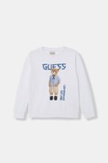 Guess bluza dziecięca bawełniana biała N6GQ04 KA6R4