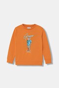 Guess bluza dziecięca bawełniana pomarańczowa N6GQ04 KA6R4