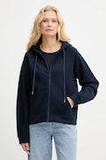 Mikina Weekend Max Mara NUVOLE tmavomodrá farba, s kapucňou, jednofarebná, 2615921021600