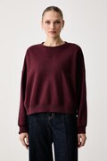 BOSS Orange bluza damska bawełniana C Ever czerwona 50554711