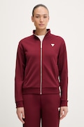Guess bluza MARLENE damska kolor bordowy z aplikacją V6RQ09 KCYF2