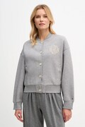Tommy Hilfiger bluza damska kolor szary z aplikacją WW0WW47847