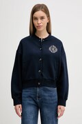 Tommy Hilfiger bluza damska kolor granatowy z aplikacją WW0WW47847