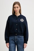 Tommy Hilfiger bluza damska kolor granatowy z aplikacją WW0WW47847