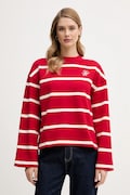 Tommy Hilfiger longsleeve kolor czerwony WW0WW48431