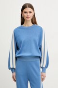 Pinko sweter damski kolor niebieski lekki 106337 A34D