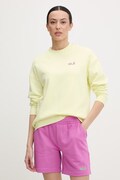 Jack Wolfskin bluza damska bawełniana Celebrate The Paw żółta A65903
