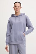 Puma bluza Essentials Relaxed damska kolor niebieski z kapturem gładka 692917