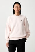 Lacoste mikina dámská s bavlnou růžová SF5245