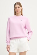 Lacoste bluza damska kolor fioletowy gładka SF5245