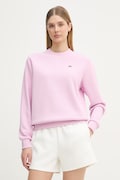 Lacoste bluza damska kolor fioletowy gładka SF5245