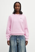Lacoste bluza damska kolor fioletowy gładka SF5245