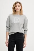 Marella bluza Emme by Marella damska kolor szary z aplikacją 2615921011200
