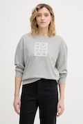Marella bluza Emme by Marella damska kolor szary z aplikacją 2615921011200