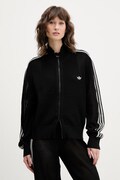 adidas Originals cipzáras melegítőfelső női fekete KC6497