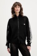 adidas Originals cipzáras melegítőfelső női fekete KC6497