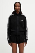 adidas Originals Zip-up sweatshirt women's black KC6497
