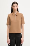 Calvin Klein polo damskie brązowe LV044F205G