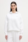 Lacoste кофта з капюшоном жіноча бавовняна біла SF0048