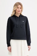 Lacoste Μπλούζα με κουκούλα γυναικεία με βαμβάκι σκούρα μπλε SF5259