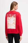 Marc O'Polo bluza bawełniana damska kolor czerwony z nadrukiem 5000008127