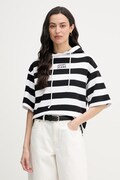 Joop! bluza z kapturem damska bawełniana czarna 30101860