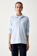Gant bluza damska z lyocellem niebieska 4201318